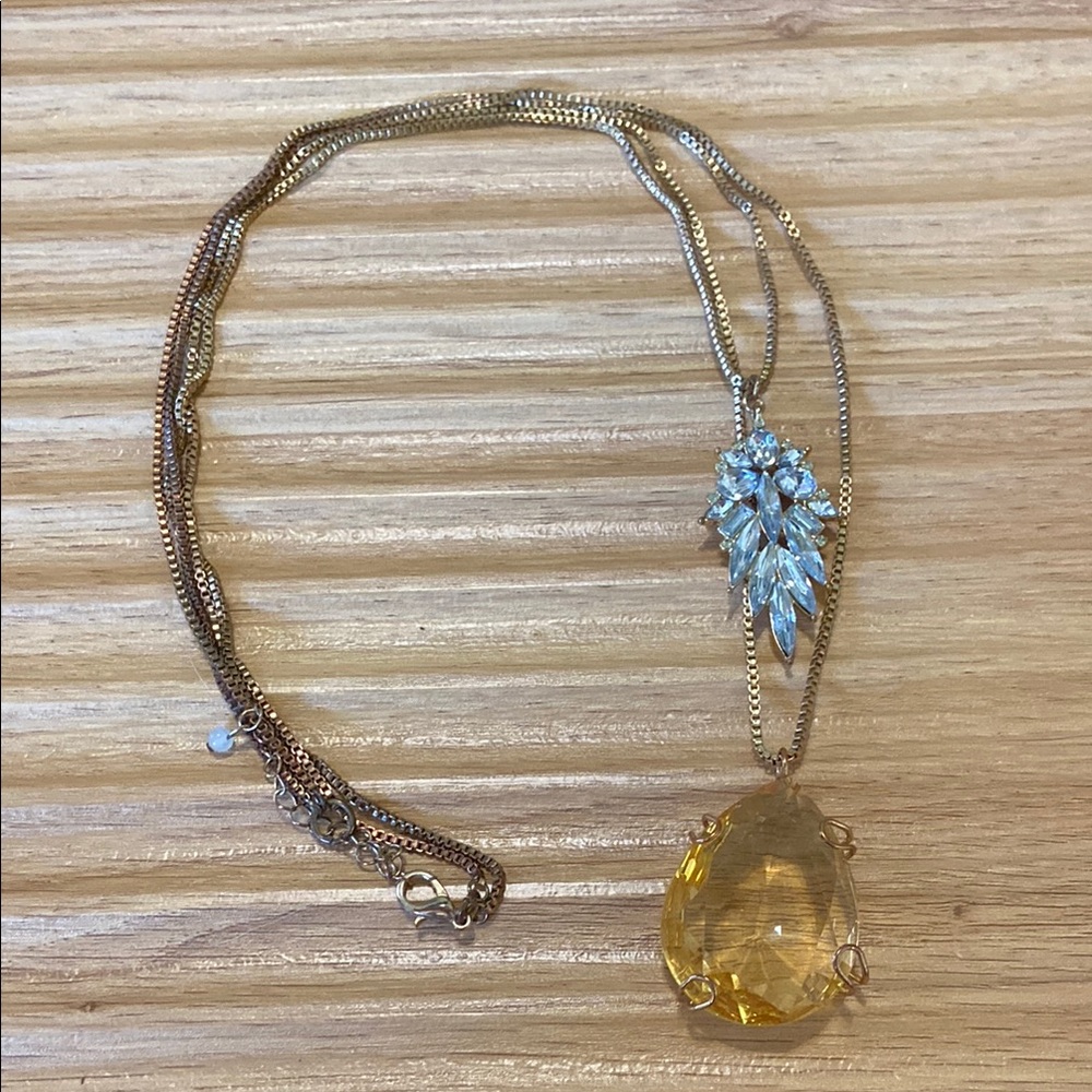 💙2/$5 Double Gold Necklace